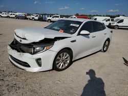 Salvage cars for sale at Houston, TX auction: 2018 KIA Optima LX