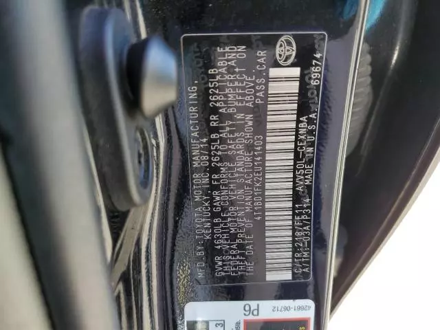 2014 Toyota Camry Hybrid