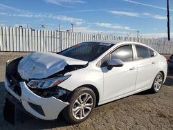 Salvage cars for sale from Copart Van Nuys, CA: 2019 Chevrolet Cruze LS