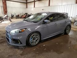 Salvage cars for sale at Lansing, MI auction: 2016 Ford Focus RS