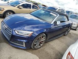 Salvage cars for sale at Riverview, FL auction: 2018 Audi S5 Premium Plus