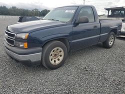 Flood-damaged cars for sale at auction: 2007 Chevrolet Silverado C1500 Classic