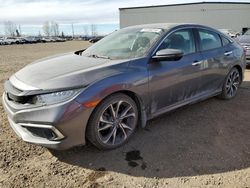 Vehiculos salvage en venta de Copart Rocky View County, AB: 2021 Honda Civic Touring