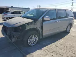 Salvage cars for sale at Sun Valley, CA auction: 2013 Dodge Grand Caravan SXT