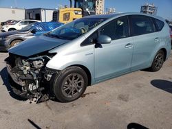 Toyota salvage cars for sale: 2017 Toyota Prius V