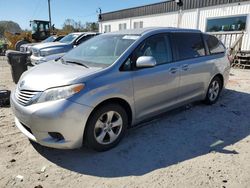 Toyota Sienna le Vehiculos salvage en venta: 2017 Toyota Sienna LE