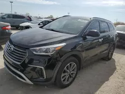 2017 Hyundai Santa FE SE en venta en Indianapolis, IN