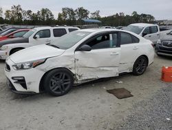 Salvage cars for sale from Copart Spartanburg, SC: 2021 KIA Forte GT Line