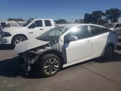 Salvage cars for sale at Sacramento, CA auction: 2018 Toyota Prius