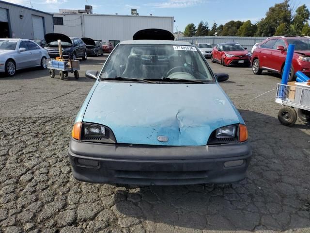 1992 GEO Metro XFI