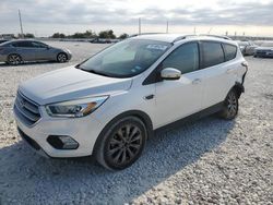 Ford salvage cars for sale: 2017 Ford Escape Titanium