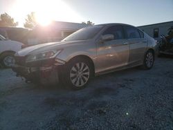 Salvage cars for sale at Prairie Grove, AR auction: 2013 Honda Accord EXL