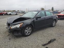 Salvage cars for sale at Eugene, OR auction: 2012 Honda Accord SE