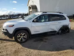 Jeep salvage cars for sale: 2015 Jeep Cherokee Trailhawk