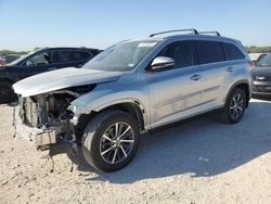 Toyota Highlander se salvage cars for sale: 2019 Toyota Highlander SE