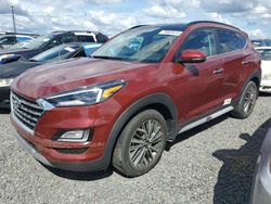 Salvage cars for sale at Riverview, FL auction: 2020 Hyundai Tucson Limited