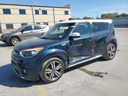 KIA salvage cars for sale: 2018 KIA Soul +