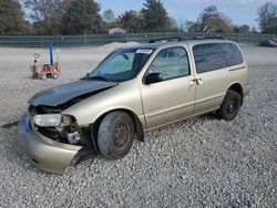 Salvage cars for sale at Madisonville, TN auction: 1999 Nissan Quest SE