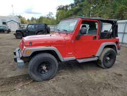 Jeep salvage cars for sale: 2005 Jeep Wrangler / TJ SE