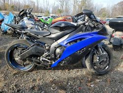 Salvage motorcycles for sale at Davison, MI auction: 2012 Yamaha YZFR6