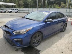 KIA salvage cars for sale: 2021 KIA Forte GT Line