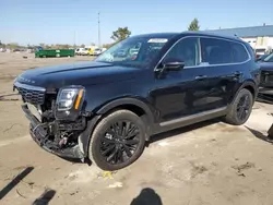 Salvage cars for sale at Woodhaven, MI auction: 2020 KIA Telluride SX