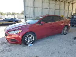 2018 Ford Fusion SE en venta en Midway, FL