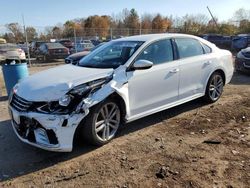 Salvage cars for sale at Chalfont, PA auction: 2018 Volkswagen Passat S