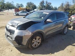 KIA salvage cars for sale: 2017 KIA Sportage LX