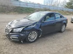 Salvage cars for sale at Davison, MI auction: 2016 Chevrolet Cruze Limited ECO