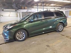 Toyota salvage cars for sale: 2022 Toyota Sienna XLE