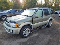 Infiniti Vehiculos salvage en venta: 2002 Infiniti QX4