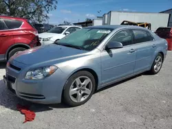 Salvage cars for sale at Riverview, FL auction: 2009 Chevrolet Malibu 1LT