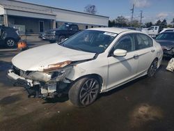 Honda salvage cars for sale: 2015 Honda Accord Sport