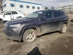 Jeep salvage cars for sale: 2016 Jeep Cherokee Latitude