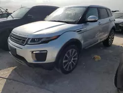 Carros dañados por inundaciones a la venta en subasta: 2017 Land Rover Range Rover Evoque HSE