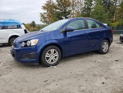 Chevrolet salvage cars for sale: 2012 Chevrolet Sonic LT