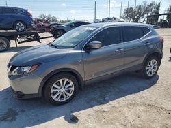 Salvage cars for sale at auction: 2017 Nissan Rogue Sport S