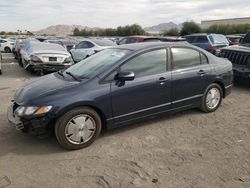 Carros salvage sin ofertas aún a la venta en subasta: 2008 Honda Civic Hybrid