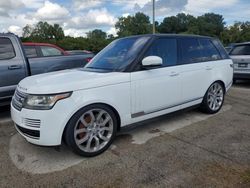 Salvage cars for sale at Riverview, FL auction: 2016 Land Rover Range Rover HSE