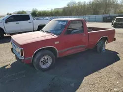 Salvage trucks for sale at Las Vegas, NV auction: 1988 Chevrolet S Truck S10