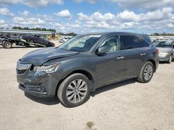 Acura Vehiculos salvage en venta: 2016 Acura MDX Technology