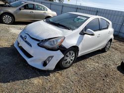 Salvage cars for sale at American Canyon, CA auction: 2016 Toyota Prius C