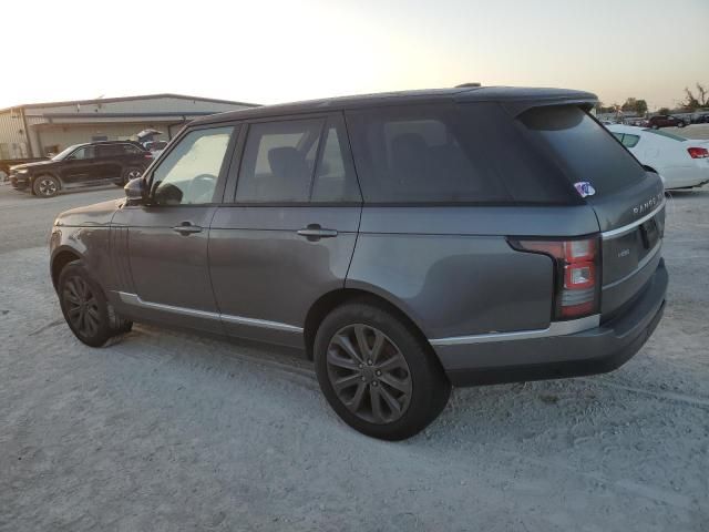 2015 Land Rover Range Rover HSE