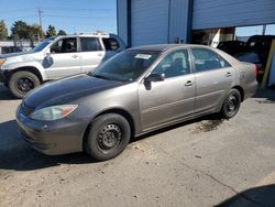 Toyota Camry le salvage cars for sale: 2004 Toyota Camry LE