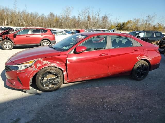 2022 Hyundai Elantra Blue