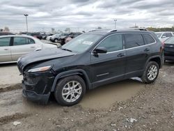 Salvage cars for sale at Indianapolis, IN auction: 2018 Jeep Cherokee Latitude Plus