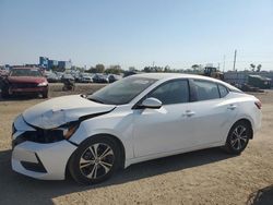 Salvage cars for sale at Des Moines, IA auction: 2020 Nissan Sentra SV