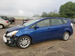 Salvage cars for sale at Chatham, VA auction: 2014 Toyota Prius V