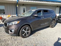 Salvage cars for sale at Earlington, KY auction: 2016 KIA Sorento EX